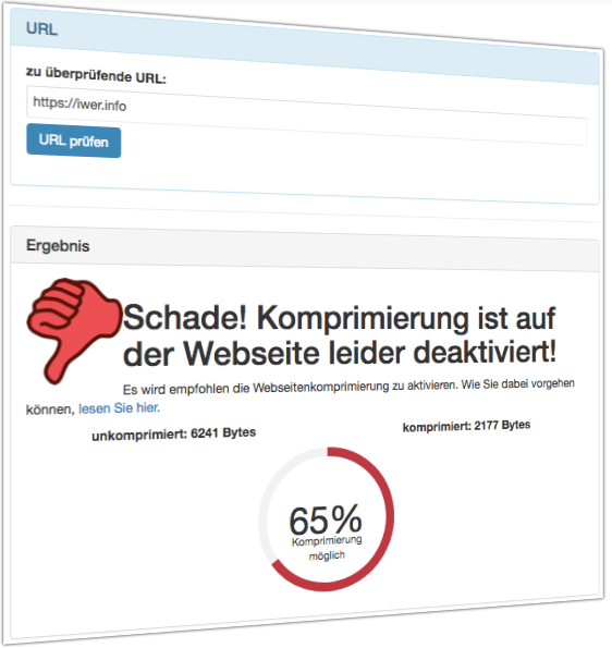 Screenshot Online Tool Check Compression