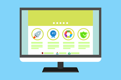 Bild eines Homepage-Template